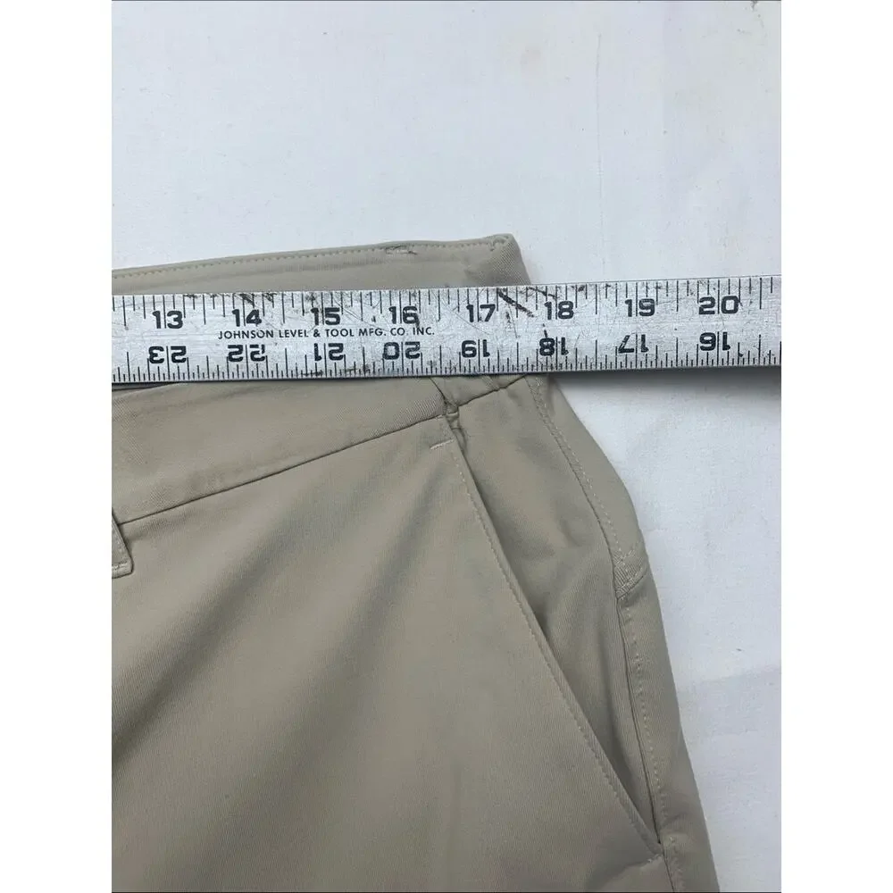 Public Rec size 36 Men's Athletic Chino Shorts khaki Sand Beige